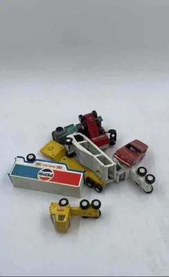 Lote de 6 juguetes para niños vintage multicolores coches y semirremolque Pepsi Cola Foto 1 de 4