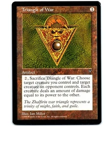 Triangle of War # Rare Visions MTG NP Near Mint or Better - Bild 1 von 2