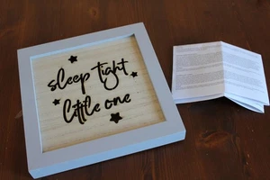 Cuadro luminoso Sleep tight - Imagen 1 de 5