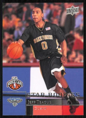 2009 UPPER DECK JEFF TEAGUE 218 完好遥控篮球亚特兰大鹰队 — 第 1/2 张图片