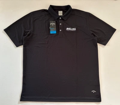 Polo de golf Callaway 2XL Cooling para hombre en negro Melling Performance - COMO ESTÁ Foto 1 de 4