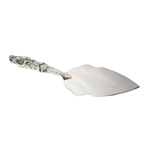 Godinger Silver Plated Pie Server CHRISTMAS Santa Serving Pastry Dessert - Picture 1 of 8