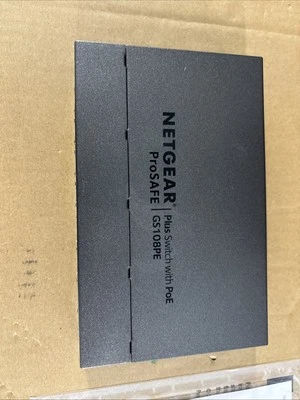 Netgear ProSAFE GS108PE V3 Plus 8-Port Gigabit Network Switch - Used - Image 1 of 3