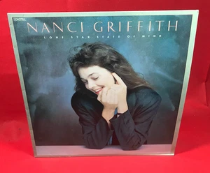 NANCI GRIFFITH Lone Star State Of Mind 1987 vinyl LP Trouble In The Fields Nancy - Picture 1 of 4