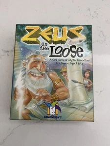 Zeus On The Loose Card Game By Gamewright  VGC 100% Complete - Travel Game  - Bild 1 von 2