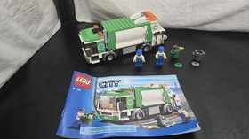 LEGO CITY Garbage Truck Set #4432 100% Complete 2 Figures minifigs lot 2012 Fish