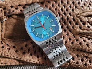 Diesel Uhr DZ 1059, hellblaues Zifferblatt, Topzustand - Bild 1 von 10