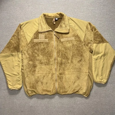 Rothco Jacket Mens 2XL XXL Coyote Brown ECWCS Gen III Level 3 Fleece Full Zip - Image 1 of 4