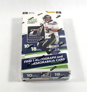 2020 Panini Donruss Football Hobby Box Sealed (18 Packs) - Picture 1 of 4