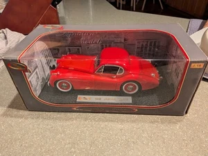 1/18 Signature Models 1949 Jaguar XK 120 Red New In Box - Picture 1 of 12