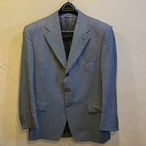 CANALI Gray Men’s 3 Button Blazer Jacket Wool EU 52C Medium Lounge Sport Coat 2 - Picture 1 of 7