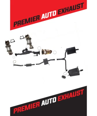 Se adapta a: Colectores Honda Accord 2008-2017 sistema de escape completo 3,5 L Foto 1 de 4