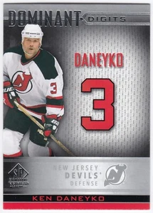 2020-21 UD SP Signature Edition Legends Dominant Digits KEN DANEYKO #DD-1 Devils - Picture 1 of 1