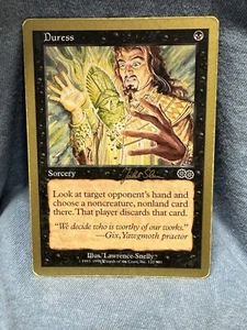 MTG - Duress - 99’ World Champ - LP - Free Shipping! - Buy more & Save! - Picture 1 of 2
