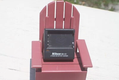 NIKON - BASE DE CARGA - MH-61 - CON CABLE - OEM - ENVÍO RÁPIDO - PROBADO Foto 1 de 3