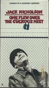 One Flew Over the Cuckoos Nest (VHS, 1993) Jack Nicholson NEW - Picture 1 of 2