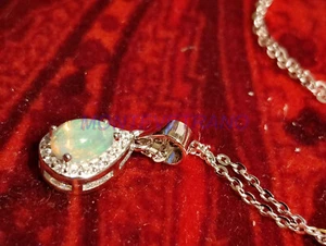 Collana-pendente-Opale naturale etiope - Foto 1 di 9