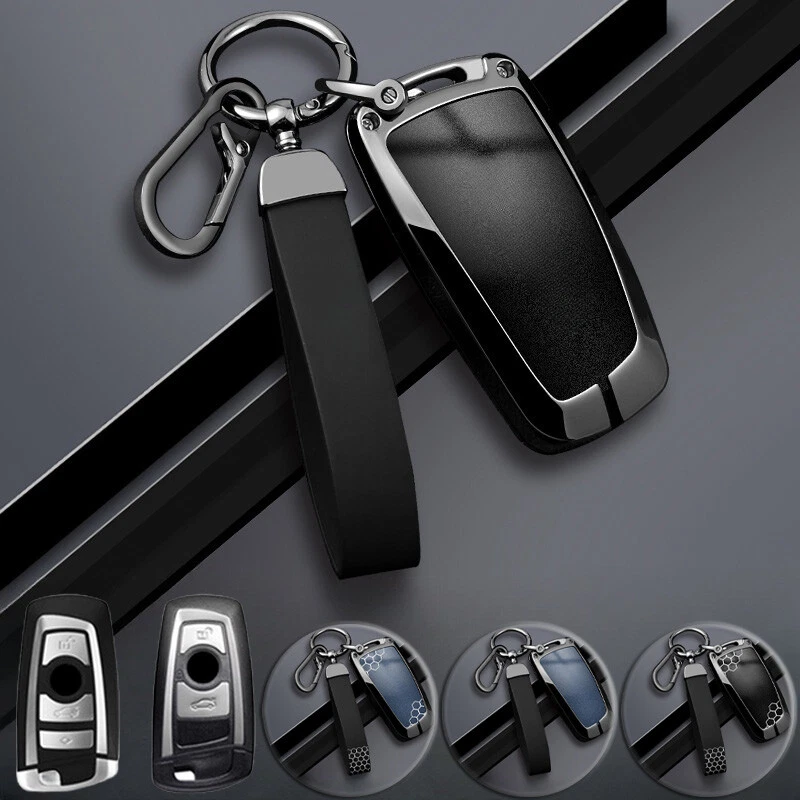 Zinc Alloy TPU Car Key Case Cover For BMW 1 2 3 4 5 6 7 X2 X3 X4 X5 F10 F30 M5 - Image 1 of 4