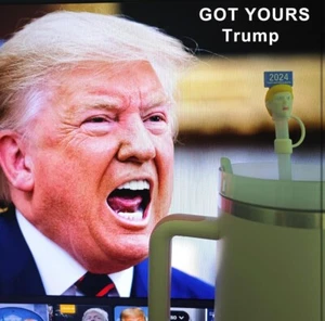 4Pc Straw topper silicone Covers. Trump. A-3 - Picture 1 of 6
