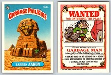 1986 Topps Garbage Pail Kids GPK Series 3 OS3 Barren AARON 2-Star Card 104b