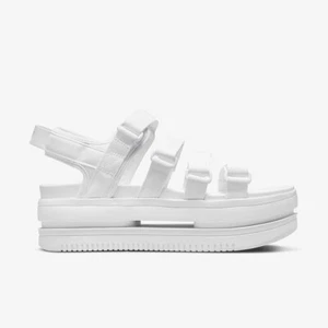 MUJER NIKE ICON CLASSIC SPORT TOBOGANES Blanco-Puro Platino Mujer EE. UU. Talla 10 - Imagen 1 de 6