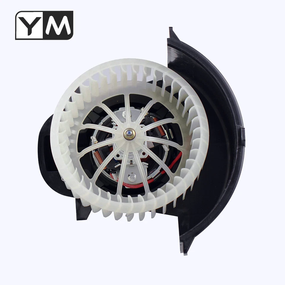 Motor de ventilador de aquecedor e gaiola dianteira 7L0820021Q para 07-10 Audi Q7 04-10 VW Touareg - Imagem 1 de 4