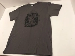Delta Pro Weight-Men  Short Sleeve Pirate Skull T-Shirt Size Medium Olive Green. - Picture 1 of 9
