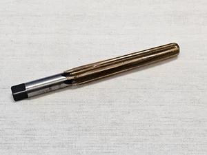 Sharpe E10 #5 39/64 29/64 .617 Taper Pin Tap Reamer Straight Shank 6 Flute HSS - Picture 1 of 9