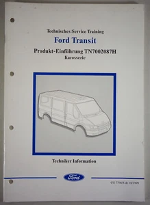 Información Técnica Servicio Entrenamiento Entrada Ford Transit Carrocería, 1999 - Imagen 1 de 1