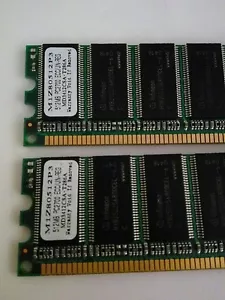 Infineon PC2700 ECC DDR 512MB Memory (1 pair, total 1G) - Picture 1 of 2