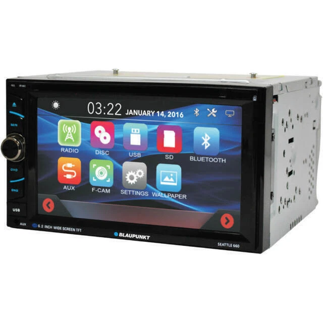 Blaupunkt SEATTLE660 6.2 inch Car Audio Bluetooth Stereo