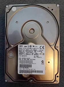 IBM FESTPLATTE - Model DTTA - 351680 E182115 s / 16.8 GB - voll funktionsfähig - Bild 1 von 3