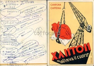 PUBBLICITA' XANTON-SOLLEVA IL CUORE-PUBLINEON CUNEO-C54-137 - Picture 1 of 1