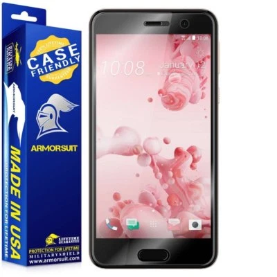 [2-Pack] ArmorSuit MilitaryShield HTC U Play CaseFriendly Screen Protector - Image 1 of 4