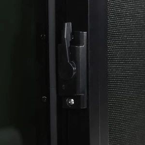 *´ For 48-53mm Wall Thickness 500x450mmm Rounded Sliding Black Aluminum - Picture 1 of 12