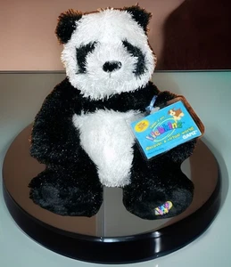 GANZ Webkinz Panda Bear HM111 Plush w/ Sealed Code Tag NWT 9" Teddy Z - Picture 1 of 8
