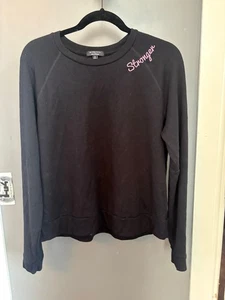 Beyond Yoga Pelotón Mujer Talla M Mediana Sudadera Negra. - Imagen 1 de 6
