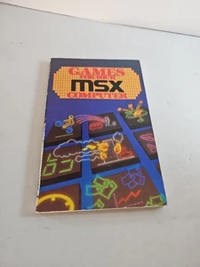 Games For Your MSX Computer Book Programming Guide Paperback Virgin Books Rare - Photo 1/4