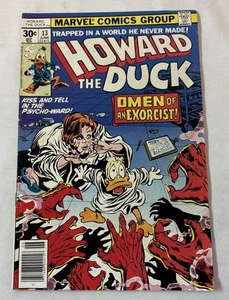 1977 Marvel HOWARD THE DUCK #13 ~ 1st full KISS rock band appearance in comics - Picture 1 of 2
