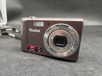 Rollei Compactline 360TS Digitalkamera 12 MP  Schwarz Kompakt Geprüft - Bild 1 von 4