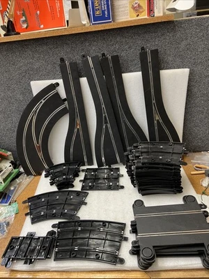 Lote de 41 Scalextric Hornby Sport Track ver anuncio de cartas usadas Foto 1 de 4