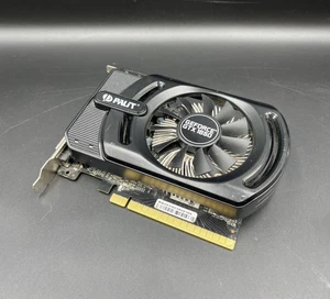 PALIT GTX 1650 SUPER STORMX 4GB GDDR6 HDMI DVI - Fully Tested Working Perfect - Afbeelding 1 van 6