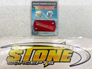 Works Connection Front Brake Master Cylinder Cover Red Honda CRF250R CRF450R CRF - Picture 1 of 4