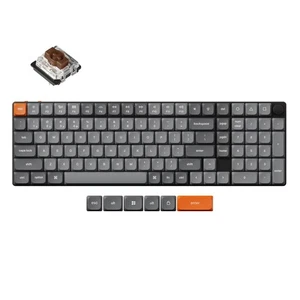 K17 Max 96% Layout Ultra-Slim Wireless Custom Mechanical Keyboard, QMK/VIA Pr... - Picture 1 of 9
