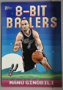 2025-26 Topps #8B-29 Manu Ginobili 8-Bit Ballers R12099 - Picture 1 of 1