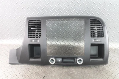 07-13 GM Truck Black Center Dash Radio Climate Trim Panel AC Vents Factory OEM Foto 1 de 4