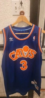 VTG NBA Adidas HWC Cleveland Cavaliers Craig Ehlo Jersey 3 Men's Large SEWN Blue - Image 1 of 4