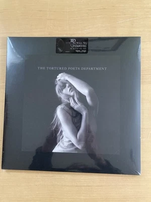 Taylor Swift - The Tortured Poets Department Black Dog Vinyl SEALED Brand New! - Image 1 of 3