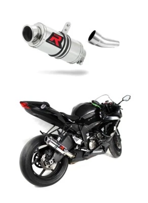 Silencieux Échappement exhaust DOMINATOR GP I ZX6R ZX636 09-16 + DB KILLER - Photo 1/4
