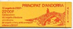 Timbre d' Andorre Carnet N° 2 N ** - Picture 1 of 1